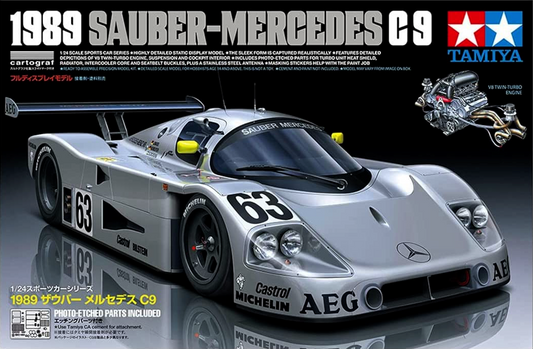 Sauber-Mercedes C9 1989 - TAMIYA 1/24