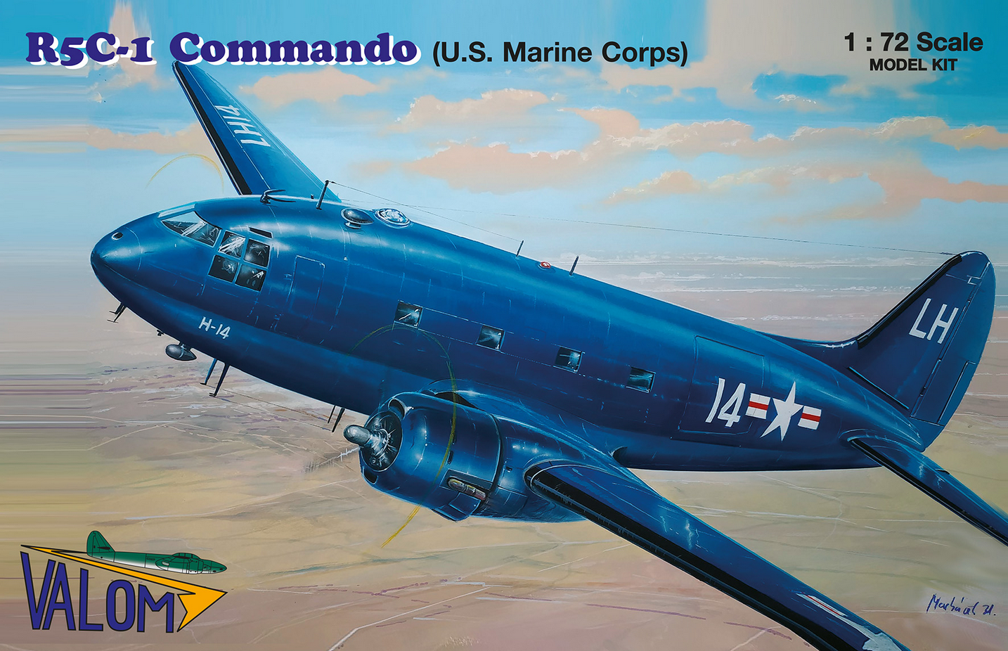 Curtiss R5C-1 Commando US Navy - VALOM 1/72