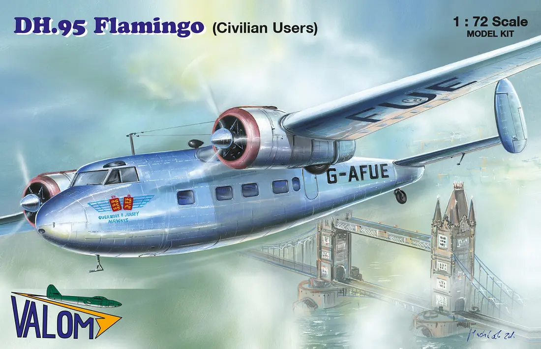 De Havilland DH.95 Flamingo Civil Users - VALOM 1/72