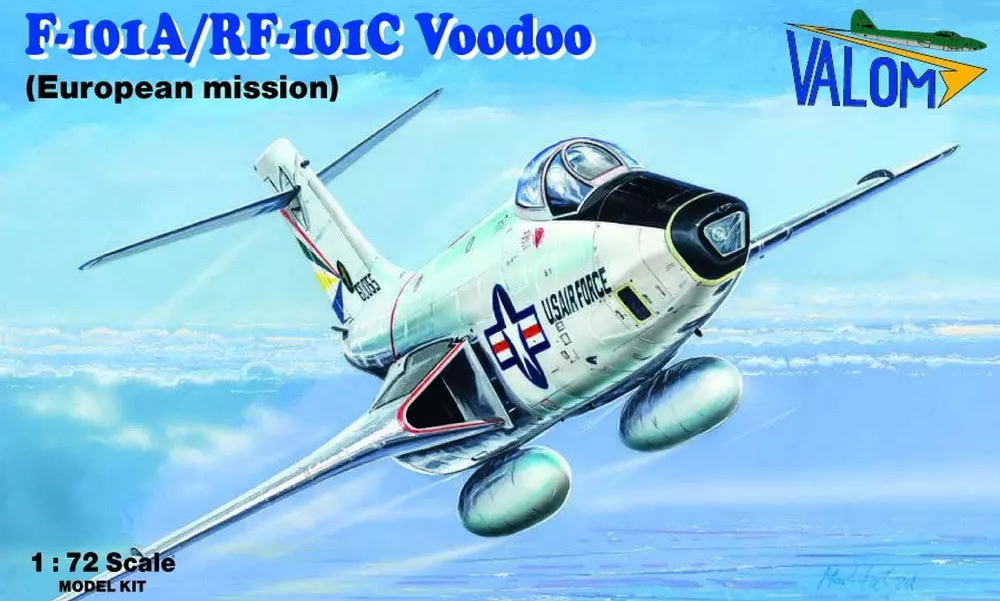 F-101A/RF-101C Voodoo (European mission) - VALOM 1/72