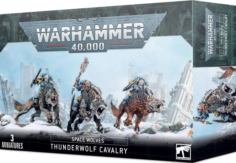 Cavaliers Tonnerre / Thunderwolf Cavalry - Space Wolves - Warhammer 40.000 / Citadel
