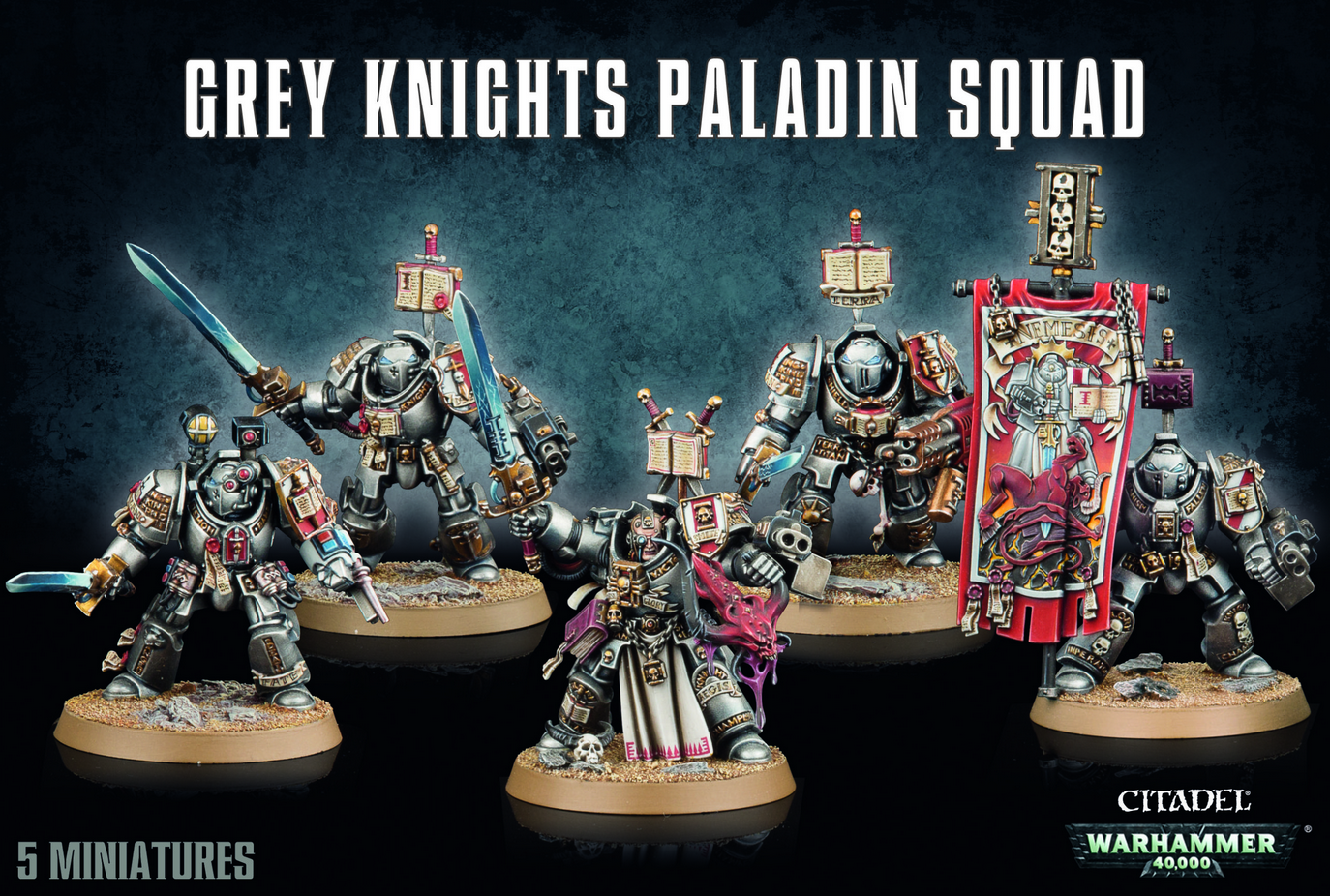Paladin Squad - Grey Knights - Warhammer 40.000 / Citadel