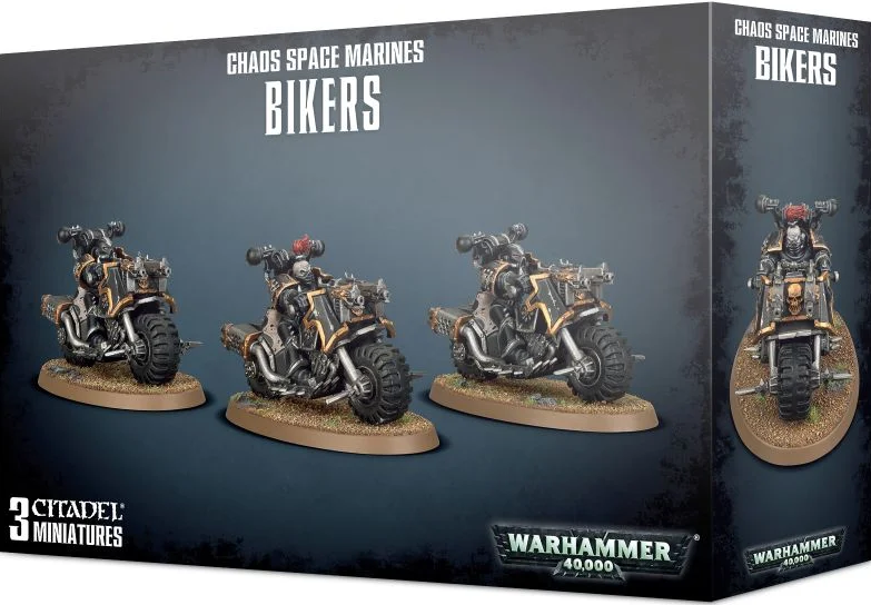 Motards du Chaos / Chaos Bikers - Chaos Space Marines - Warhammer 40.000 / Citadel