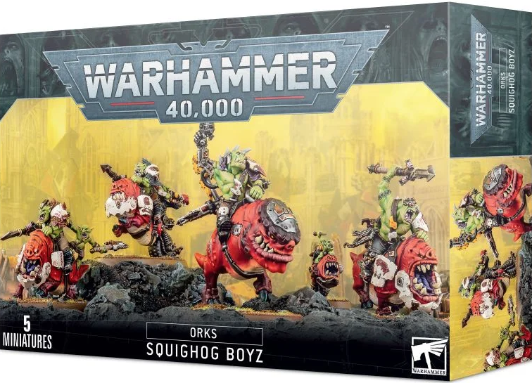 Squighog Boyz / Boyz sur Squigliers - Orks - Warhammer 40.000 / Citadel