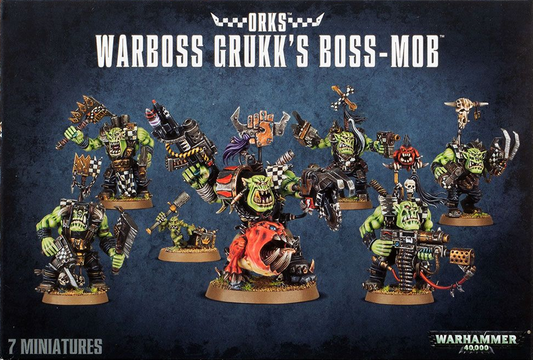 Warboss Grukk's Boss Mob - Orks - Warhammer 40.000 / Citadel