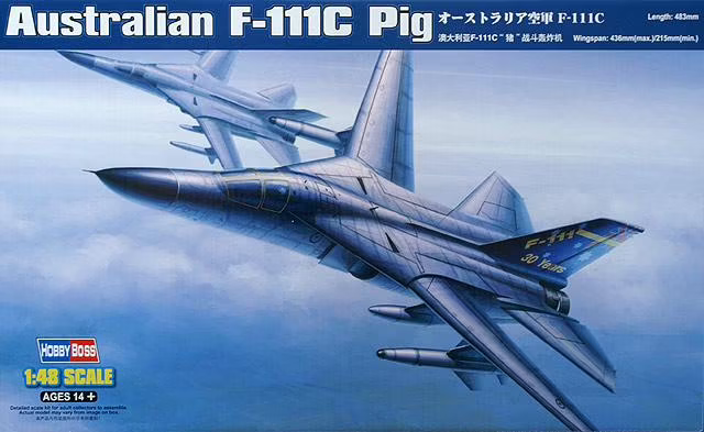 Australian F-111C Pig - HOBBY BOSS 1/48