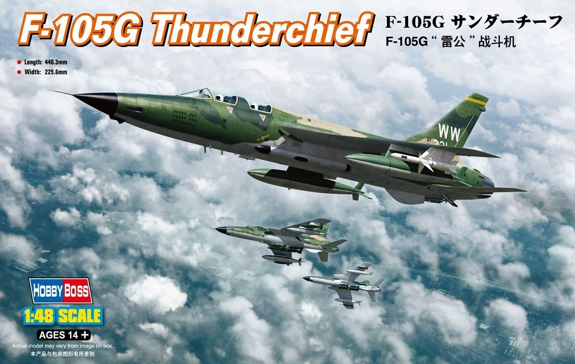 F-105G Thunderchief - HOBBY BOSS 1/48