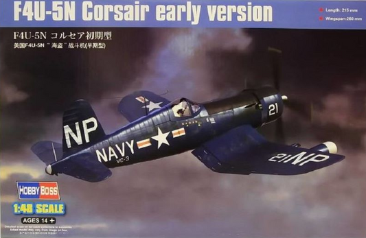 F4U-5N Corsair Early Version - HOBBY BOSS 1/48
