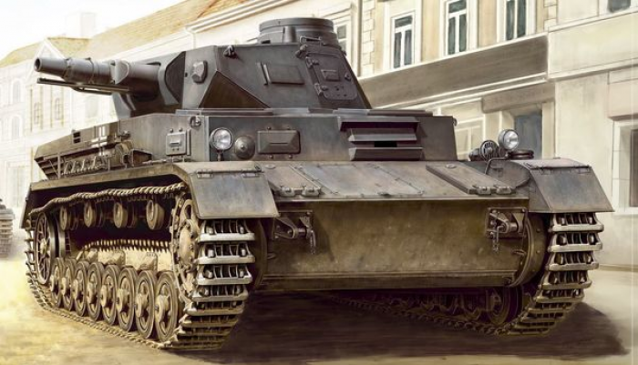 German Panzerkampfwagen IV Ausf C - HOBBY BOSS 1/35