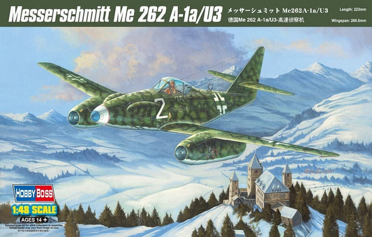 Messerschmitt Me 262 A-1a/U3 - HOBBY BOSS 1/48