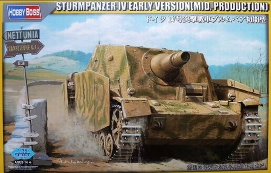 Sturmpanzer IV Early Version (MID.Production) - HOBBY BOSS 1/35