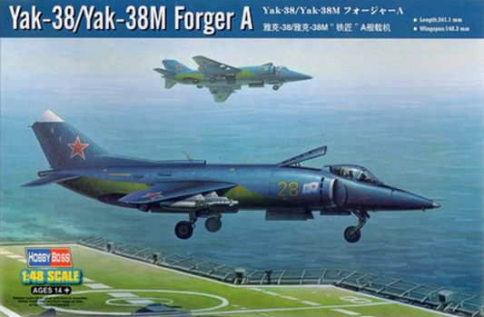 Yak-38/ Yak-38M Forger A - HOBBY BOSS 1/48