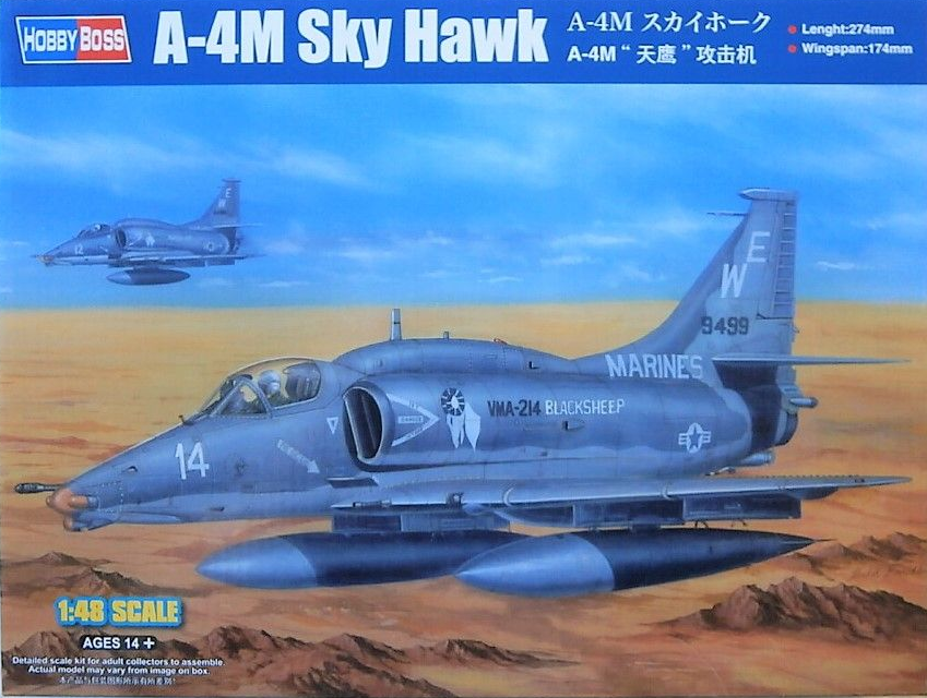 Douglas A-4M Sky Hawk - HOBBY BOSS 1/48