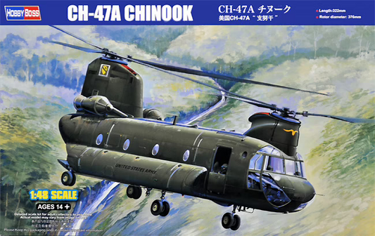 CH-47A Chinook - HOBBY BOSS 1/48