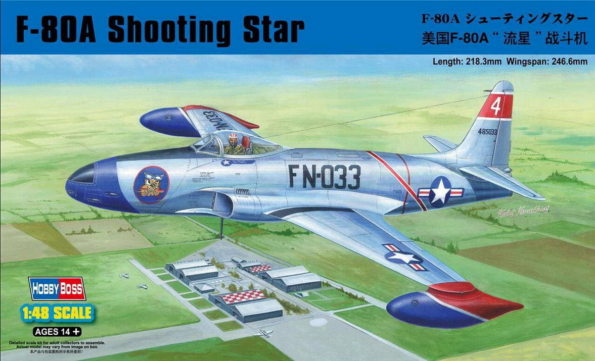 F-80A Shooting Star - HOBBY BOSS 1/48