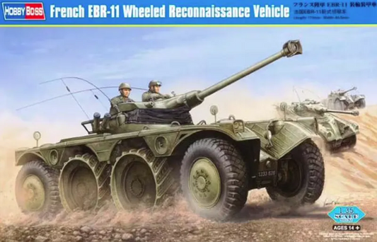 French EBR-11 Wheeled Reconnaissance Vehicle - HOBBYBOSS 1/35