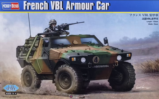 French VBL Armour Car - HOBBY BOSS 1/35