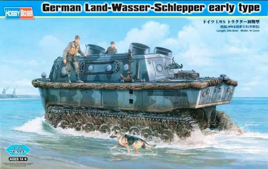 German Land-Wasser-Schlepper Early Type - HOBBY BOSS 1/35