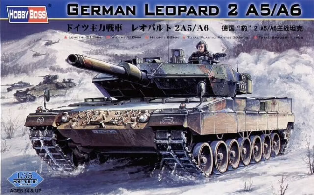 German Leopard 2 A5/A6 - HOBBY BOSS 1/35