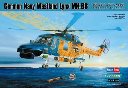 German Navy Westland Lynx MK.88 - HOBBY BOSS 1/72