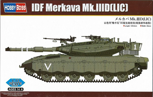 IDF Merkava Mk.IIID (LIC) - HOBBY BOSS 1/72