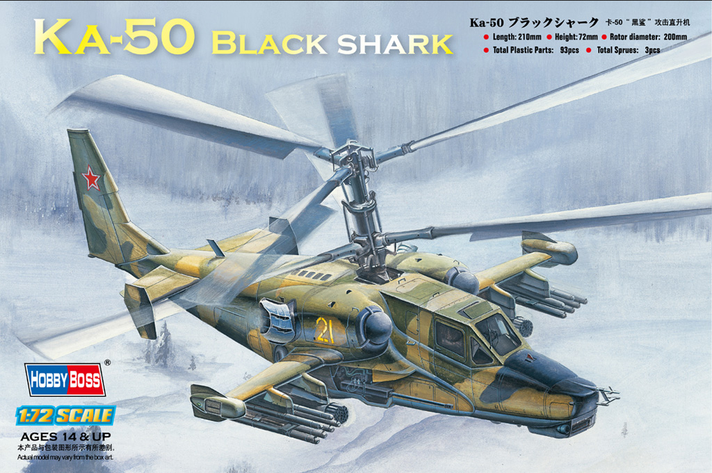 KA-50 Black Shark - HOBBY BOSS 1/72