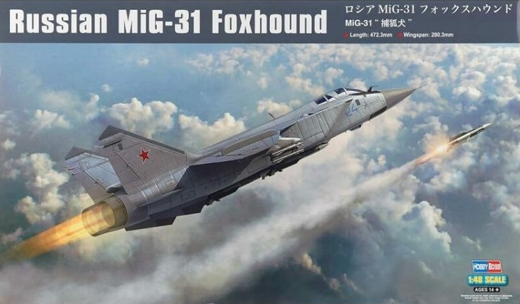 Mig-31 Foxhound - HOBBY BOSS 1/48