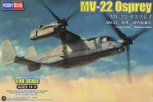 MV-22 Osprey - HOBBY BOSS 1/48