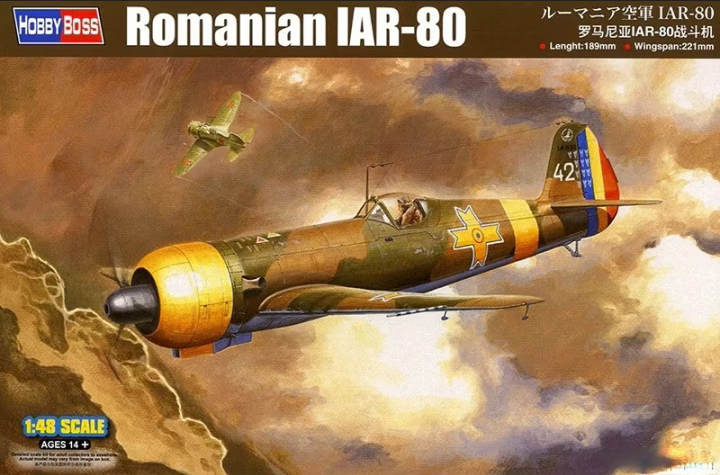 Romanian IAR-80 - HOBBY BOSS 1/48