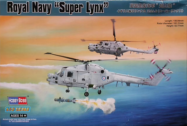 Royal Navy "Super Lynx" - HOBBY BOSS 1/72