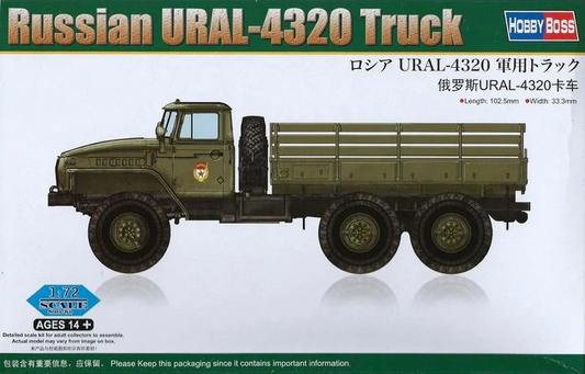 Russian Ural 4320 Truck - HOBBY BOSS 1/72