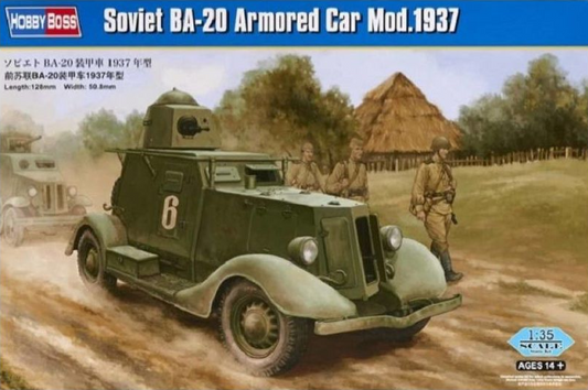 Soviet BA-20 Armored Car Mod.1937 - HOBBY BOSS 1/35