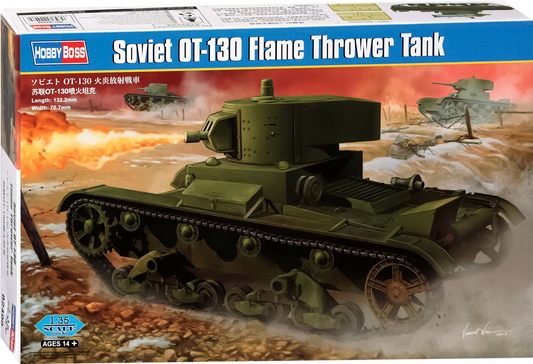 Soviet OT-130 Flame Thrower Tank - HOBBY BOSS 1/35