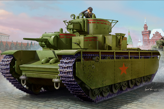 Soviet T-35 Heavy Tank - Early - HOBBY BOSS 1/35