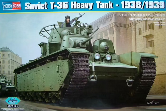 Soviet T-35 Heavy-Tank - 1938/1939 - HOBBY BOSS 1/35