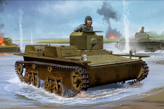 Soviet T-38 Amphibious Ligth Tank - HOBBY BOSS 1/35