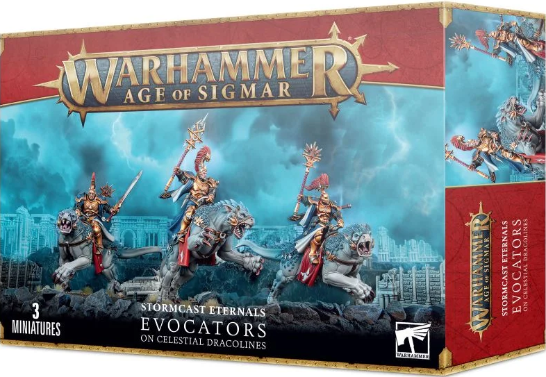 Evocators on Dracolines - Stormcast Eternals - Warhammer Age Of Sigmar / Citadel