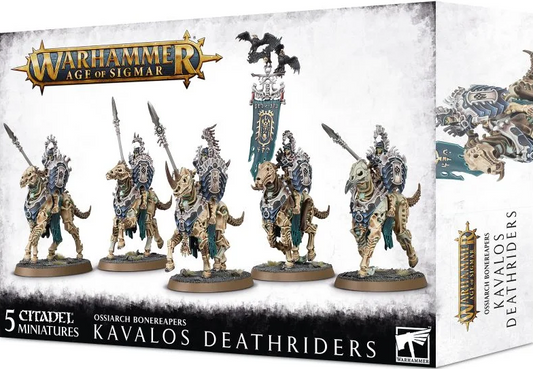 Kavalos Deathriders - Ossiarch Bonereapers - Warhammer Age Of Sigmar / Citadel