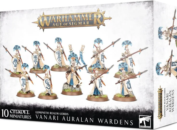 Vanari Auralan Wardens - Lumineth Realm-Lords - Warhammer Age Of Sigmar / Citadel