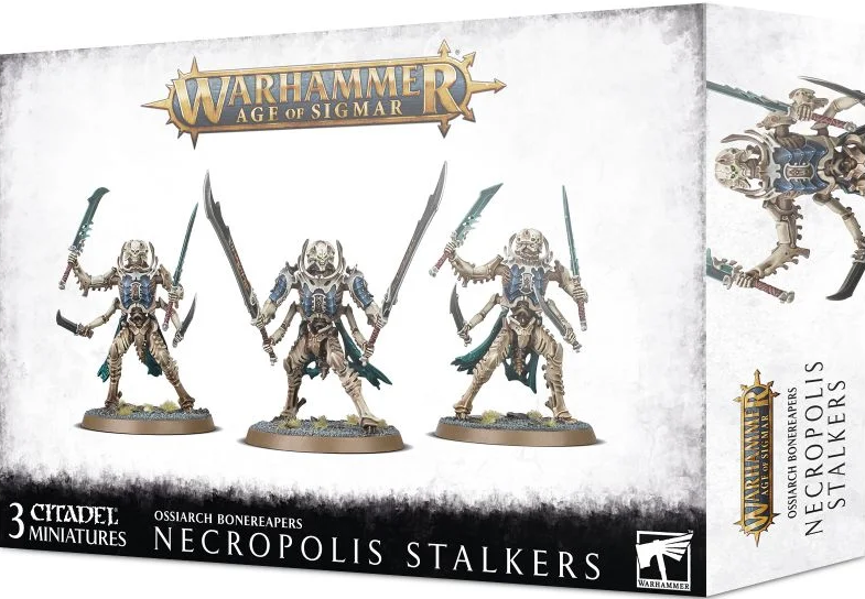 Necropolis Stalkers - Ossiarch Bonereapers - Warhammer Age Of Sigmar / Citadel