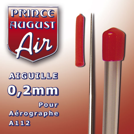 Aiguille 0,2mm pour A112 - AA102 - PRINCE AUGUST