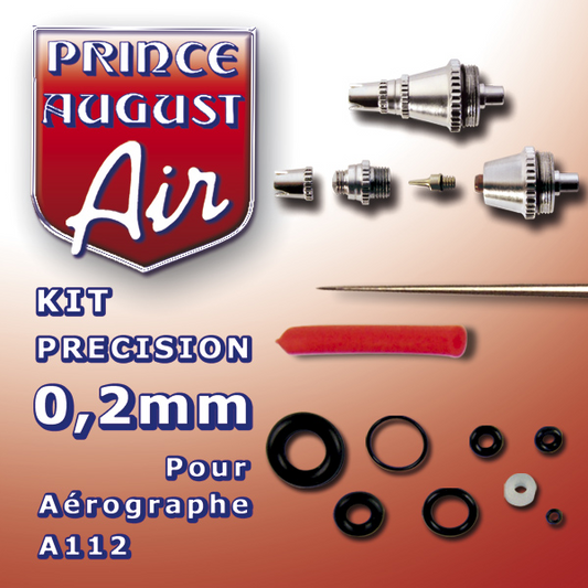 Kit de précision 0,2mm pour A112 - AA122 - PRINCE AUGUST