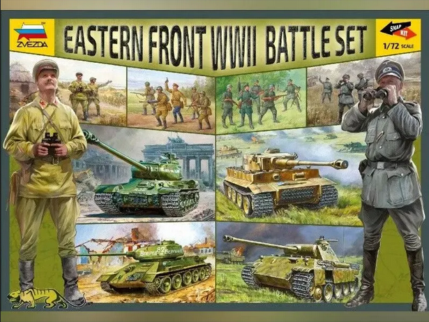 Eastern Front WWII Battle Set - ZVEZDA 1/72