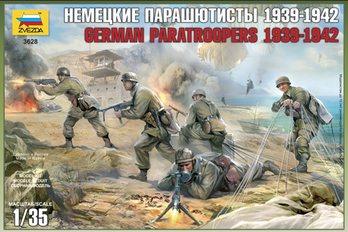German Paratroopers 1939-1942 - ZVEZDA 1/35