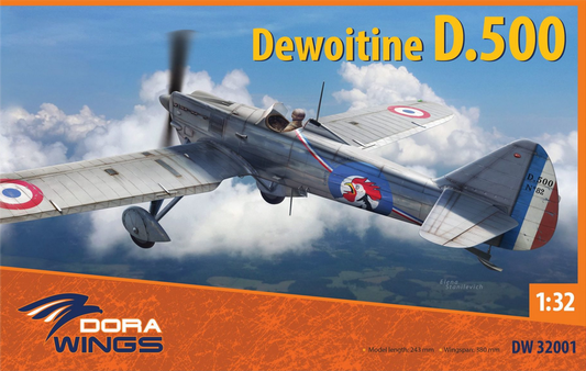 Dewoitine D.500 - DORA WINGS 1/32