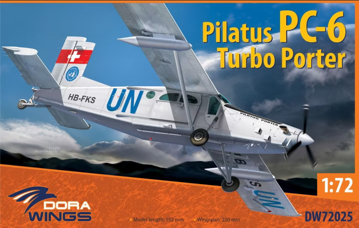 Pilatus PC-6 Turbo Porter - DORA WINGS 1/72