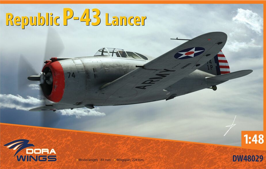 Republic P-43 Lancer - DORA WINGS 1/48