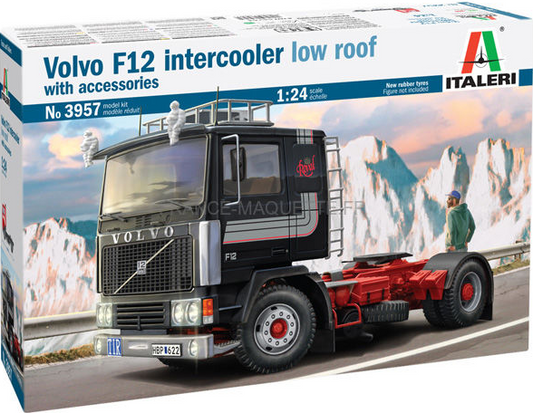 Volvo F12 intercooler low roof - ITALERI 1/24