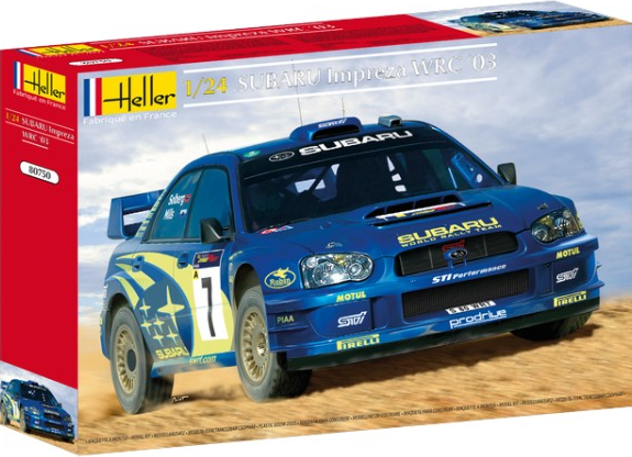 Subaru Impreza WRC '03 - HELLER 1/24