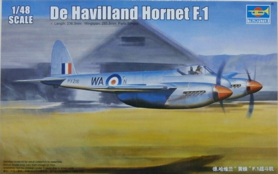 De Havilland Hornet F.1 - TRUMPETER 1/48